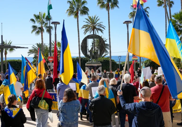 Ucranianos de alto poder adquisitivo se refugian en Marbella